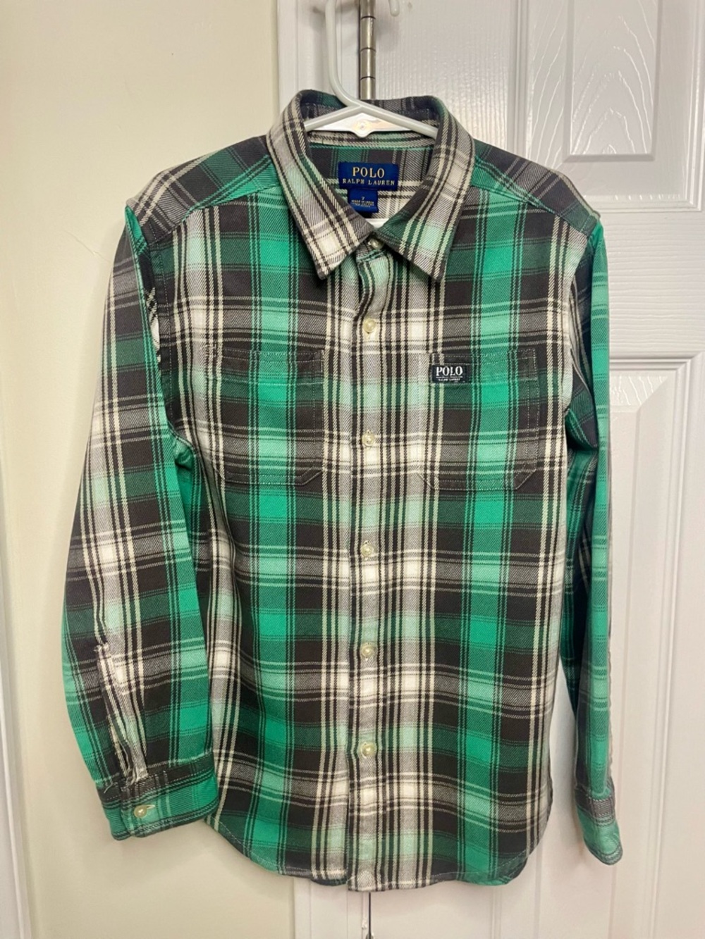 Polo by Ralph Lauren Boys Bottom Down Shirt